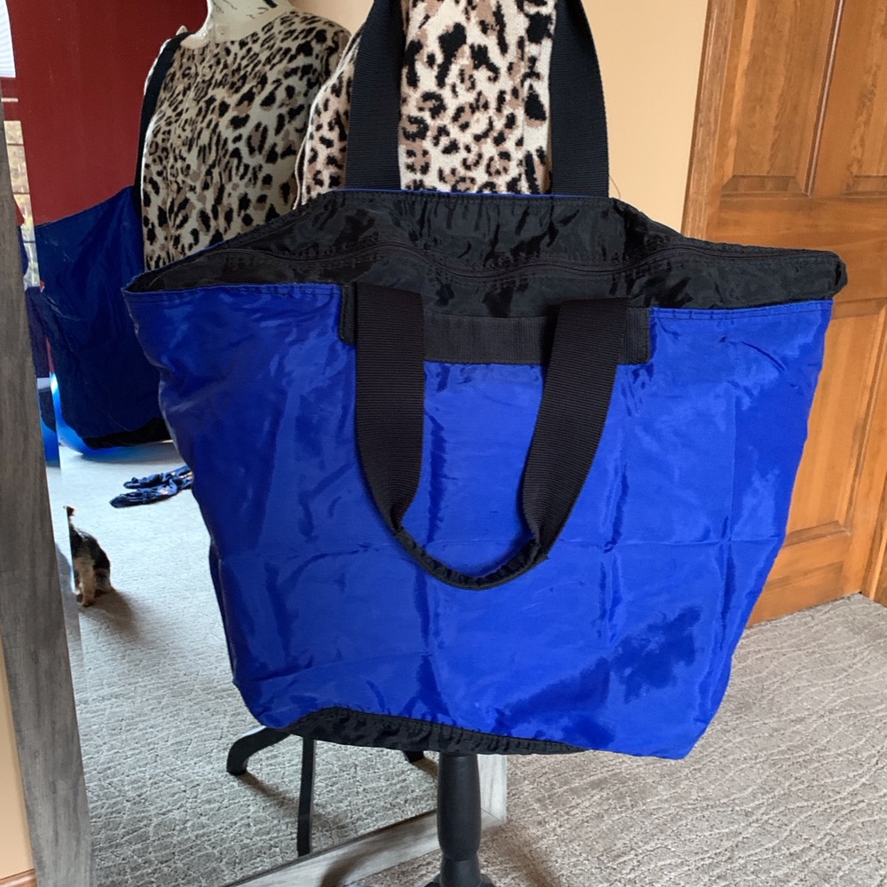 Impuls Blue Retro 80’s Tote Bag - Picture 12 of 13